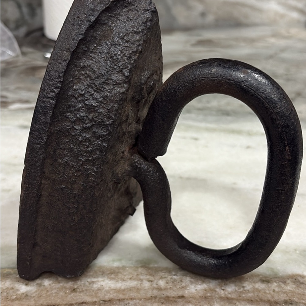 Black Industrial Metal Sculpture Art